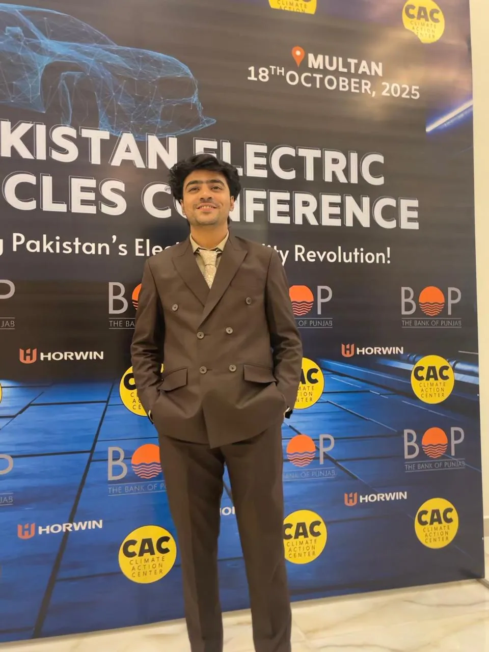 Muhammad Faeez, Manager for Air Quality and Heat at Climate Action Center Karachi