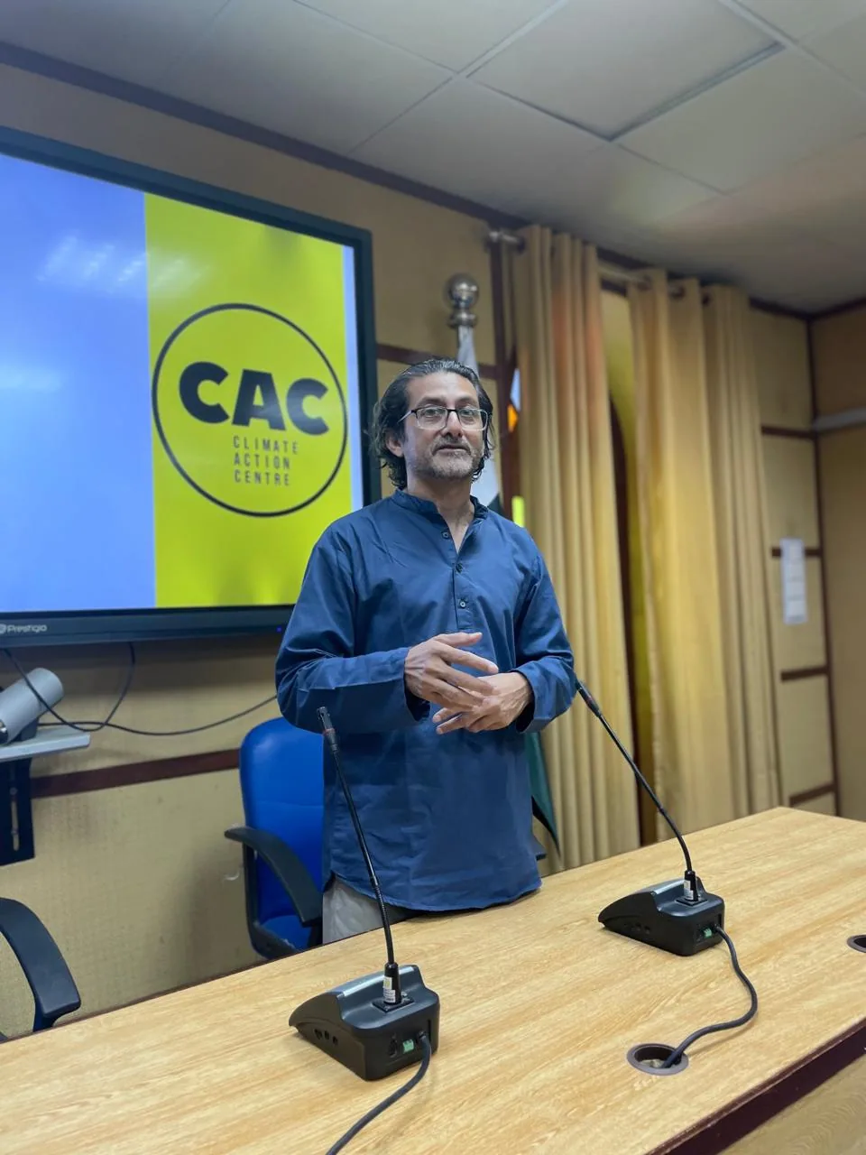 Yasir Husain, Director of Climate Action Center Karachi