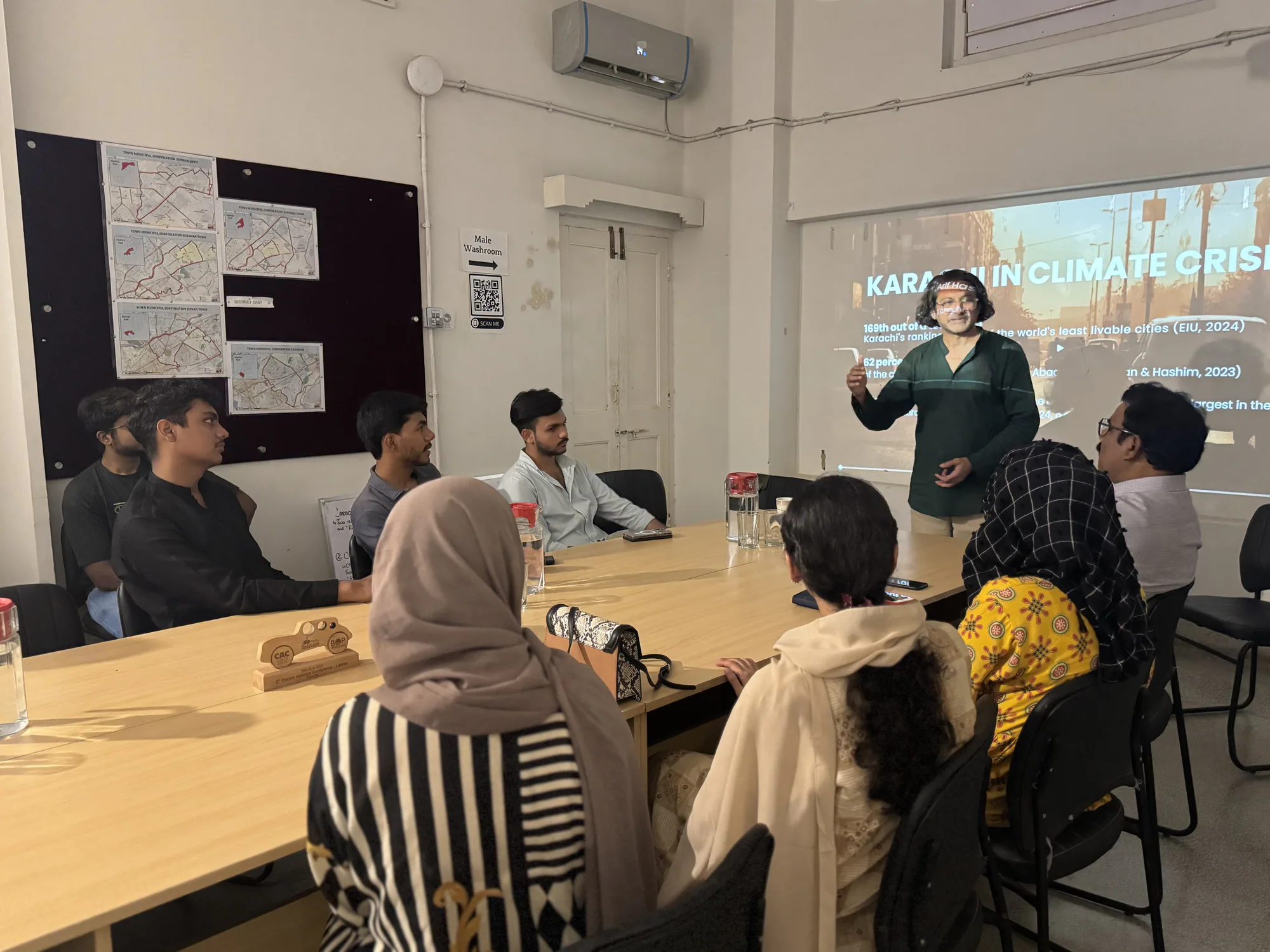 Climate Action Center public programme in Karachi