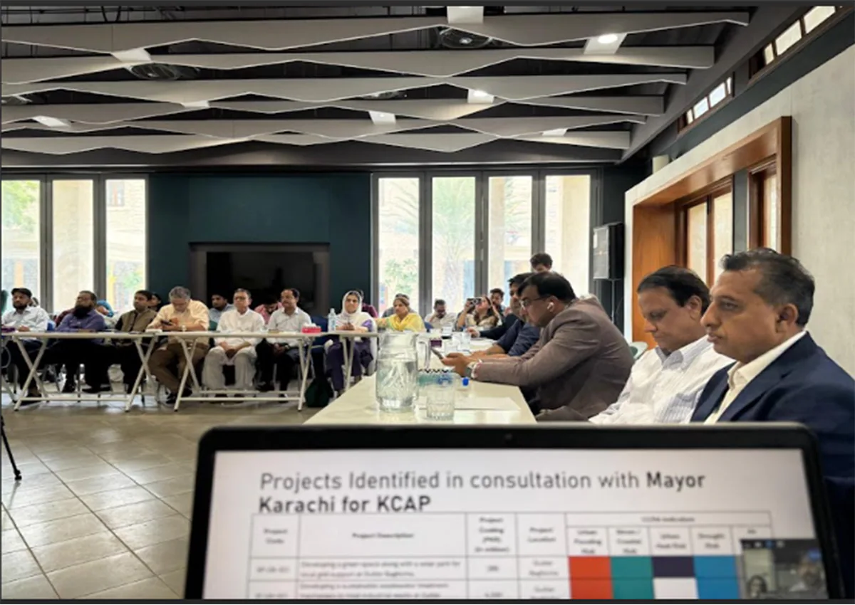 Greater Karachi Regional Plan workshop and planning map