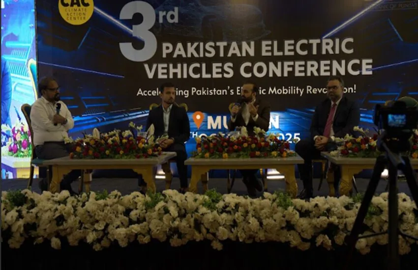 Speakers and participants at CAC’s third electric-vehicle conference